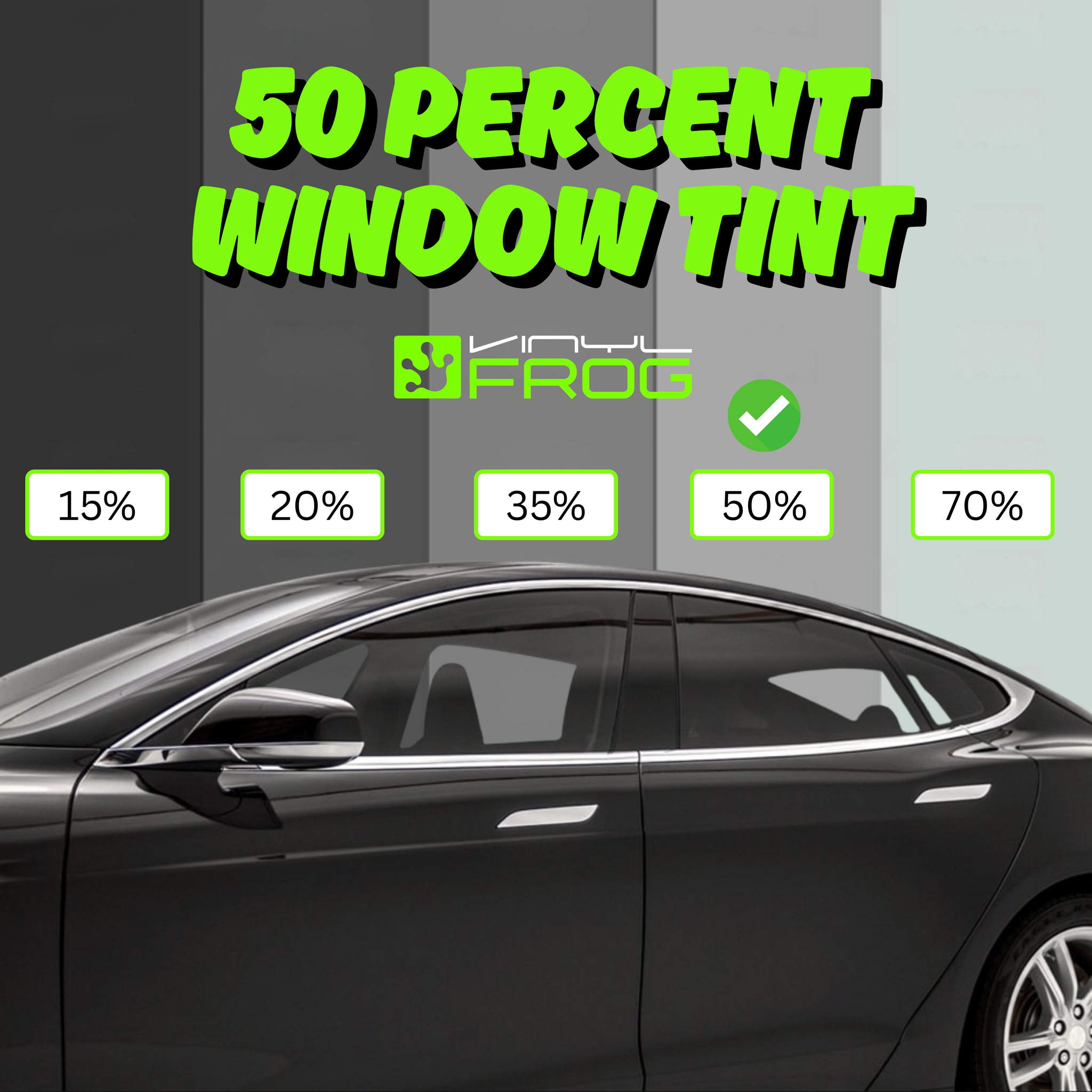 50 Percent Window Tint