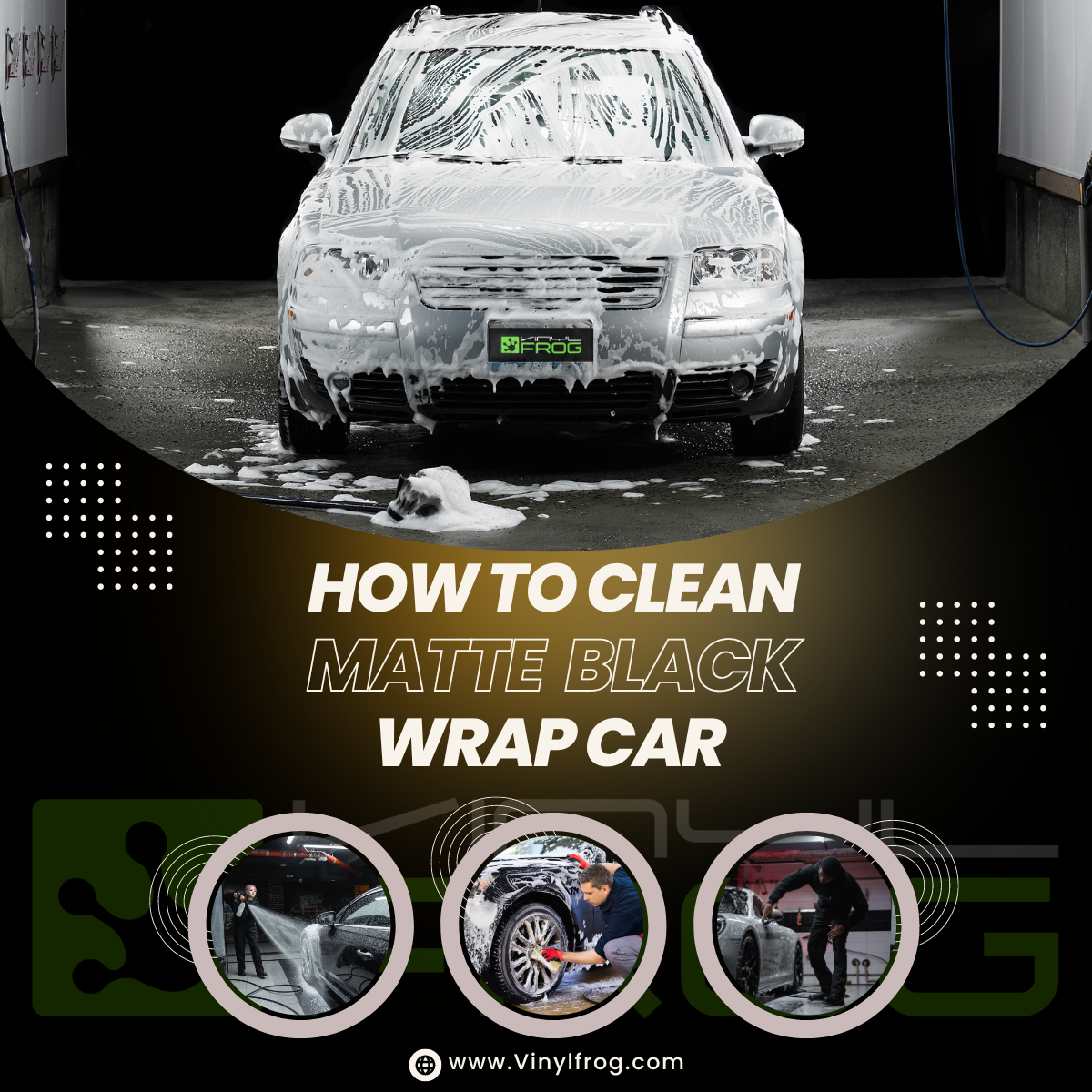 How To Clean A Matte Black Wrapped Car