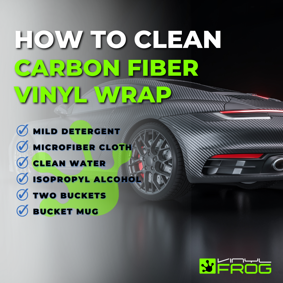 How To Clean Carbon Fiber Vinyl Wrap?