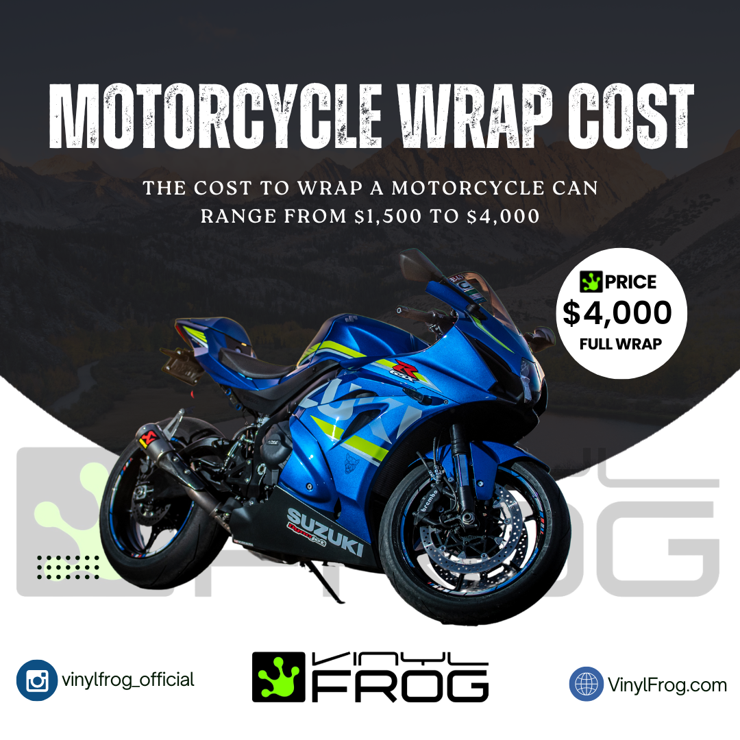 How Much Does It Cost To Wrap A Motorcycle?