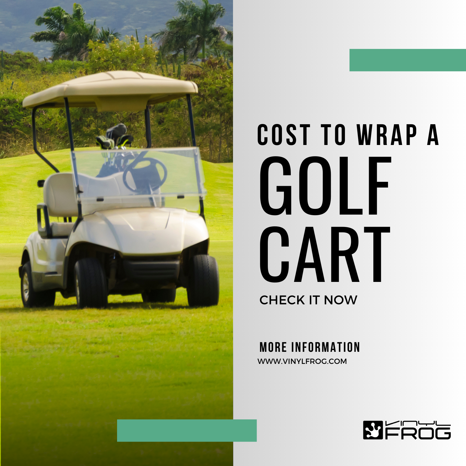 How Much Does It Cost To Wrap A Golf Cart?