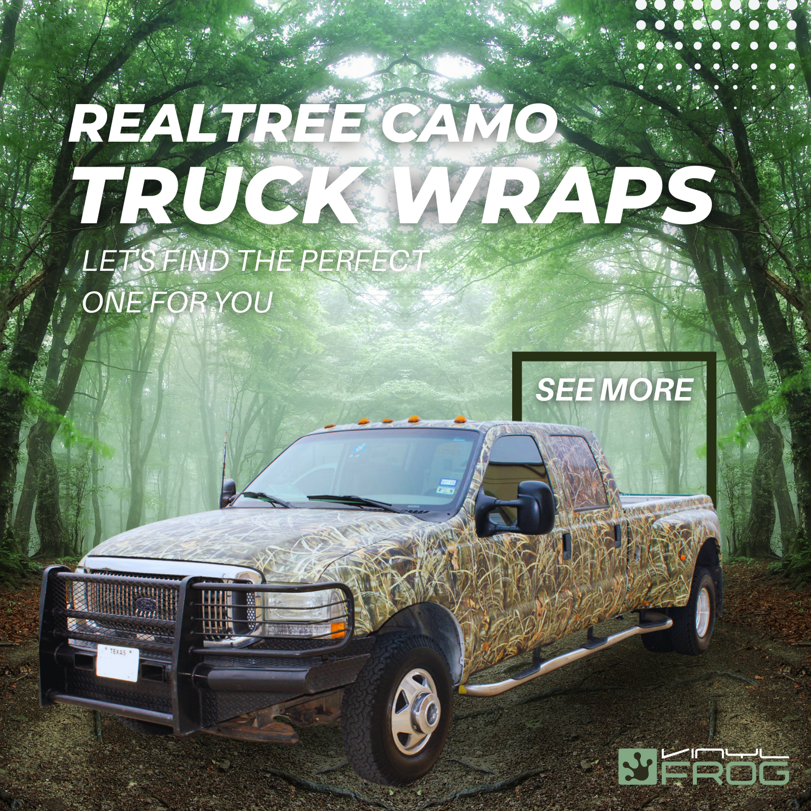 Realtree Camo Truck Wraps