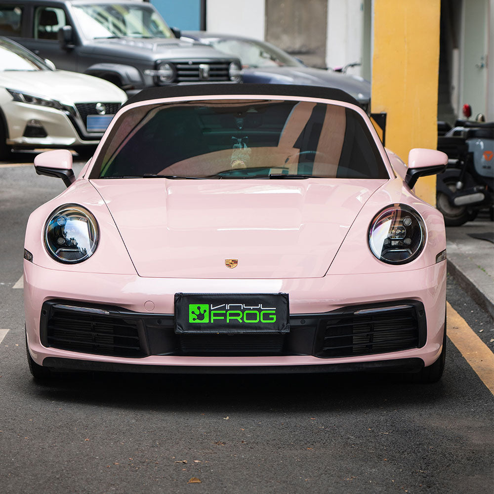 High Glossy Piggy Pink Vinyl Wrap