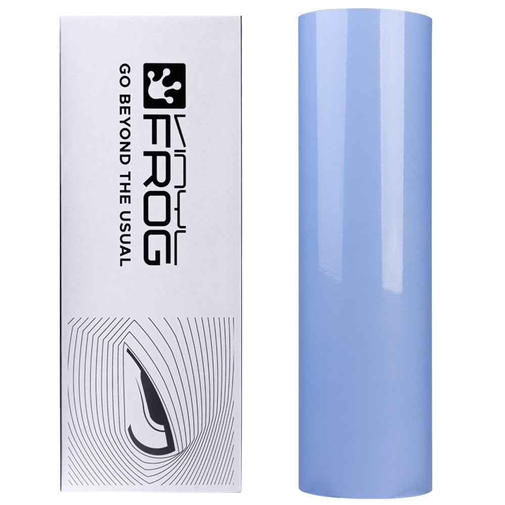 Light Blue Headlight Film with Air Channel Paper Liner
