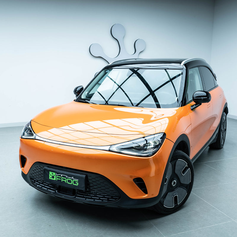 Candy Metallic Neon Orange Vinyl Wrap