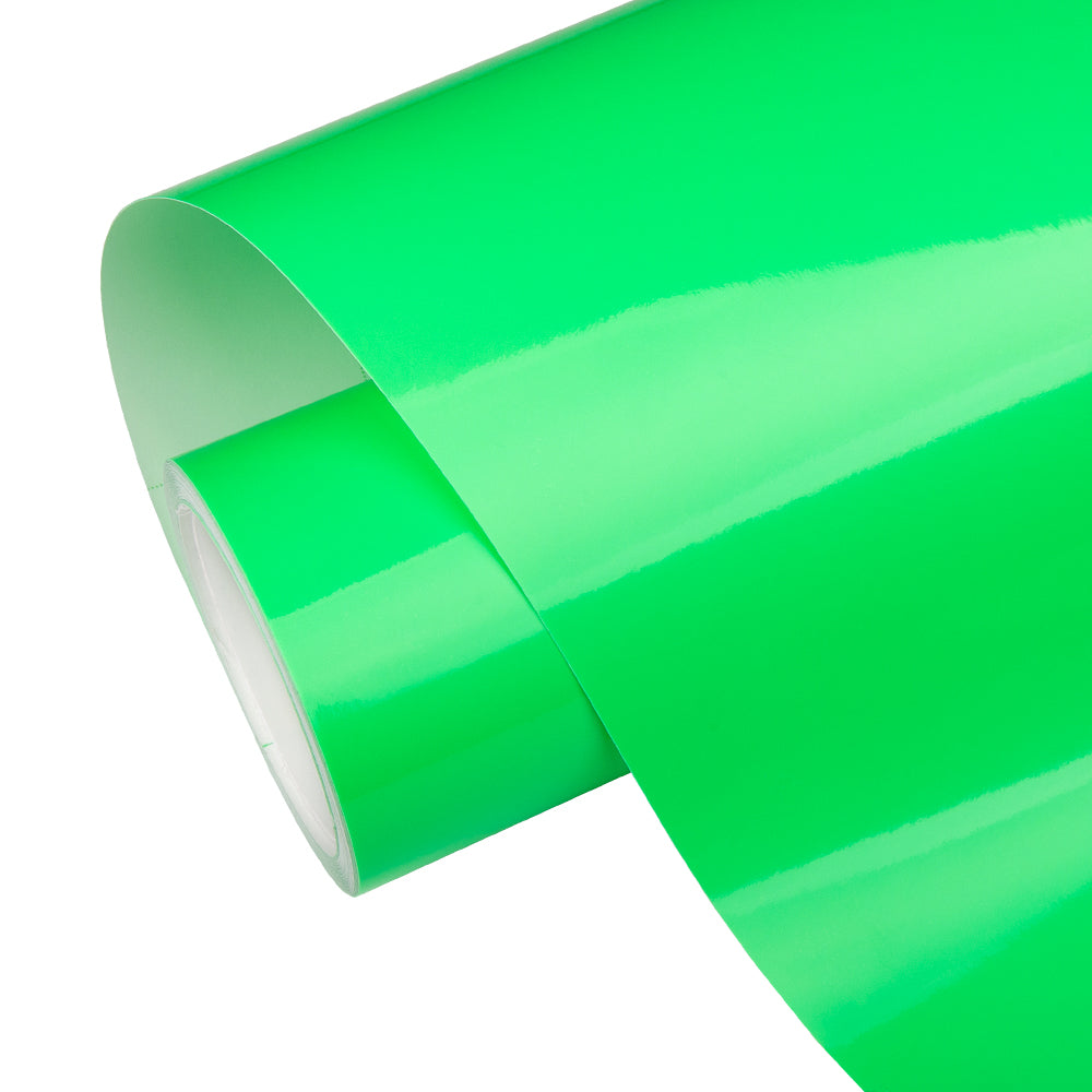 Green Headlight Film with Air Channel Paper Liner
