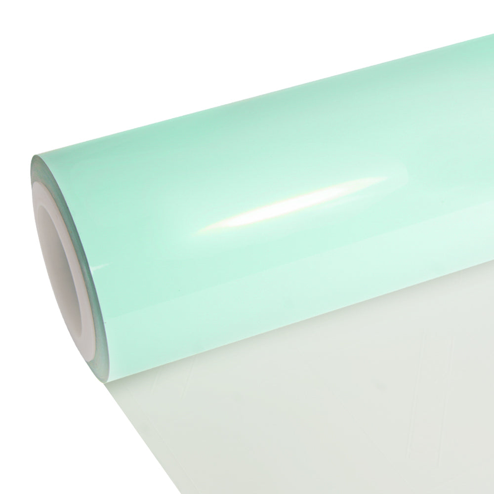 High Glossy Jamaican Aqua Vinyl Wrap