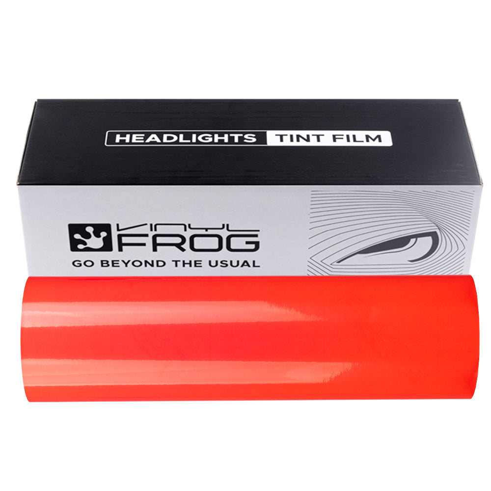 Red Headlight Film with Air Channel Paper Liner