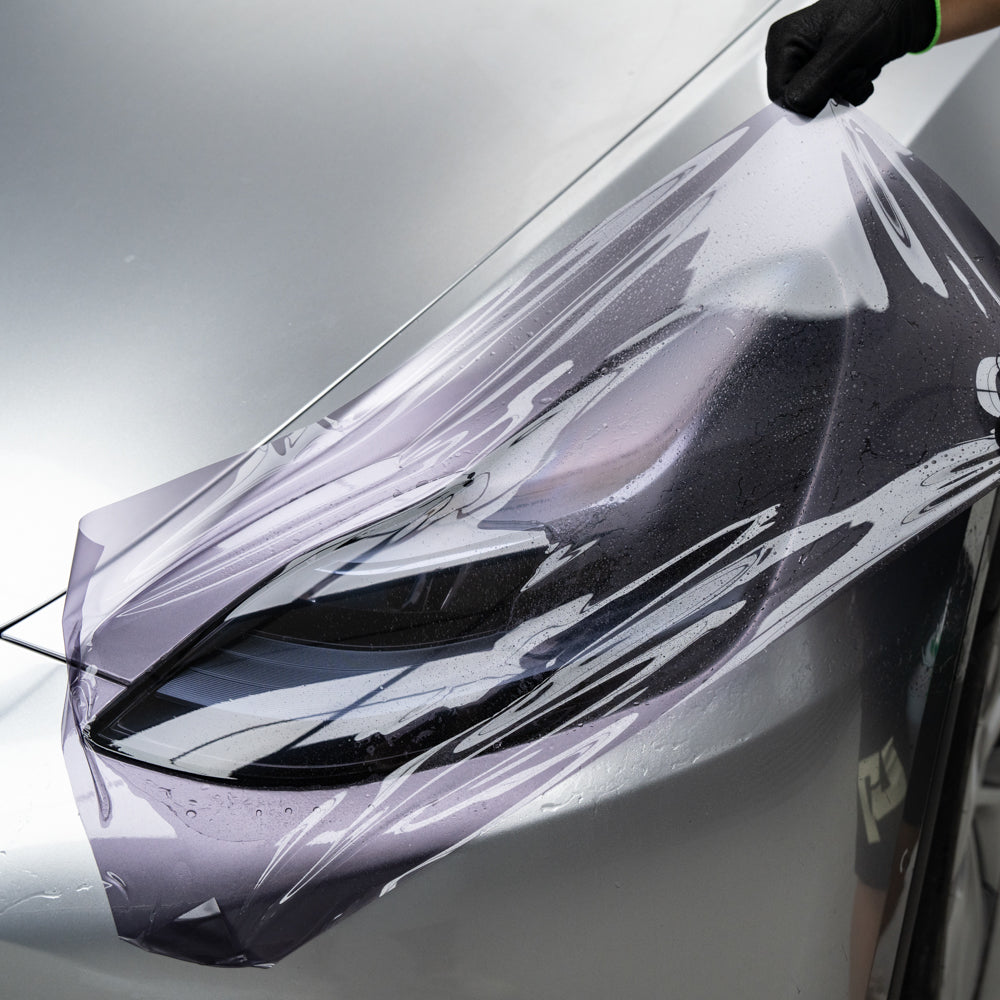 Self-healing Headlight Film Light Gray