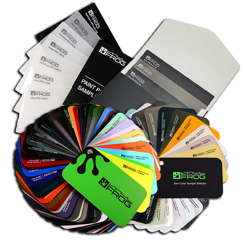 4 in 1 Color Swatch Set for Vinyl