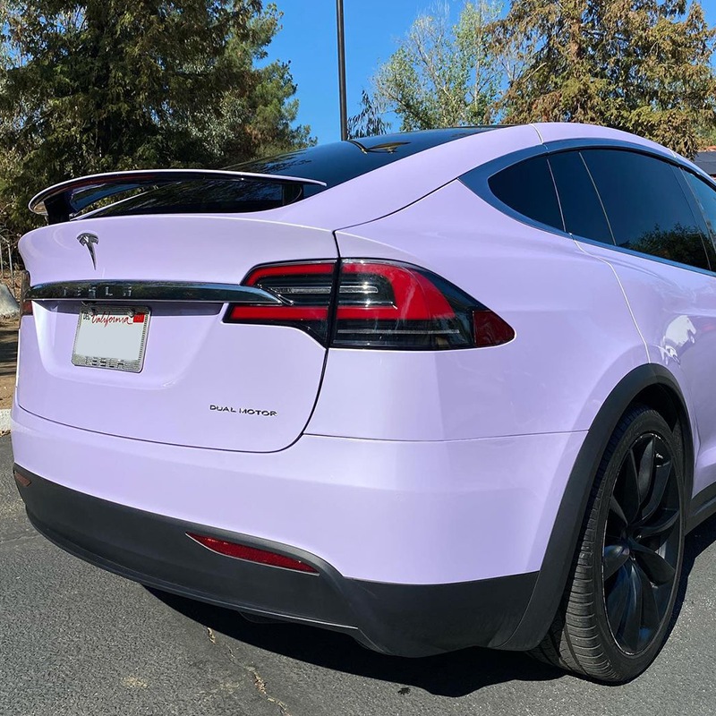 Super Glossy Periwinkle Purple Vinyl Wrap