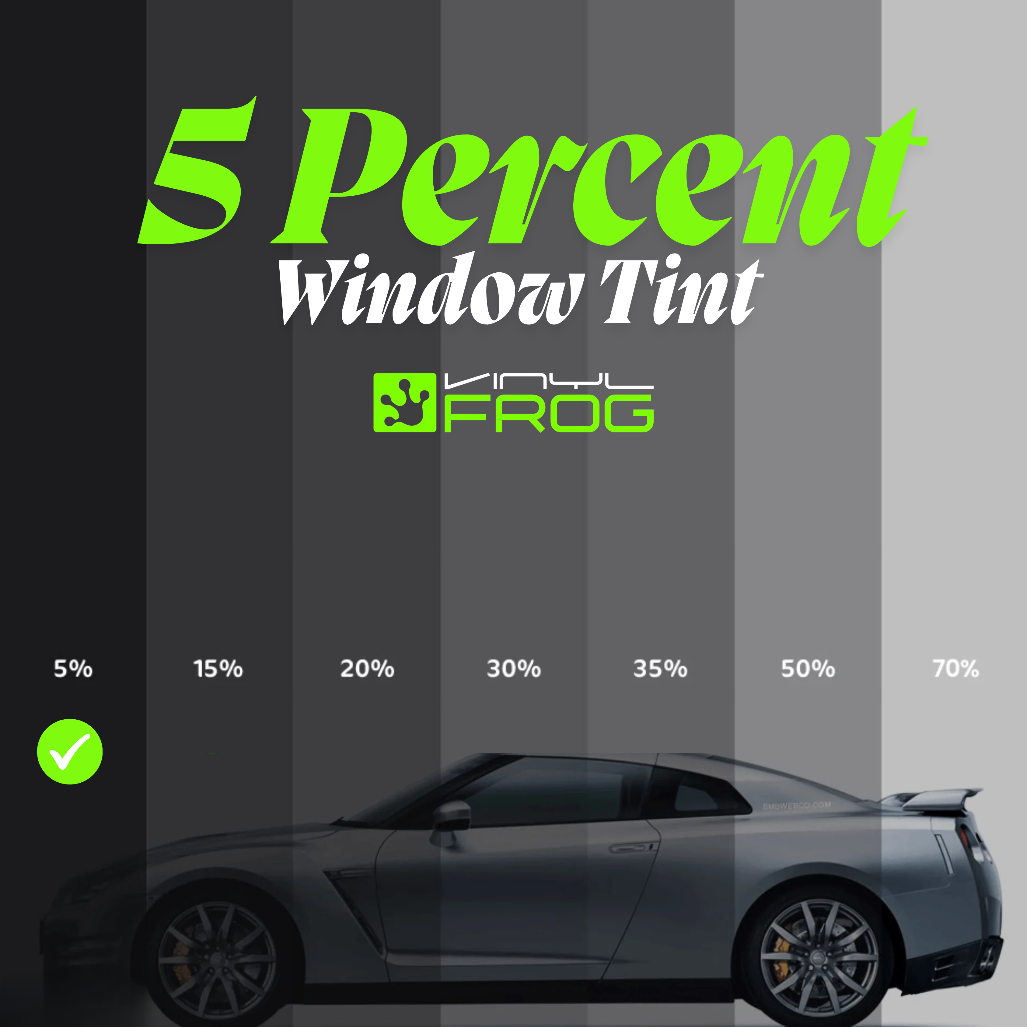 5 Percent Window Tint