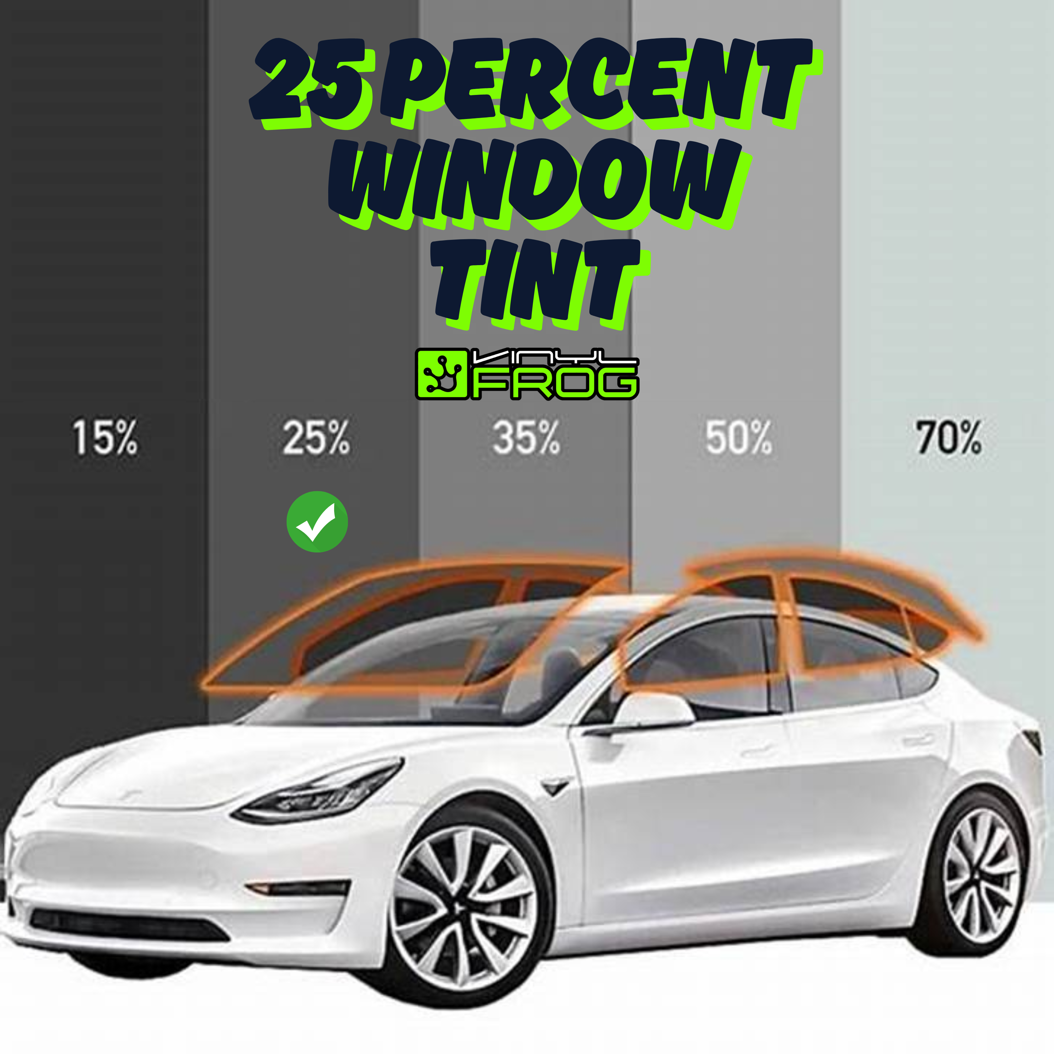 25 Percent Window Tint