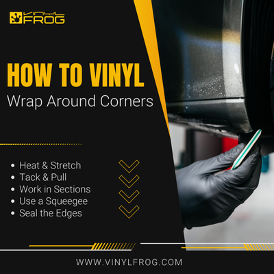 How To Vinyl Wrap Around Corners