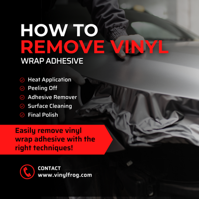 How To Remove Vinyl Wrap Adhesive?