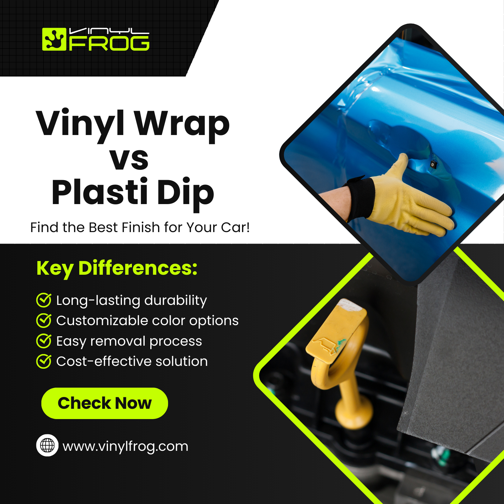 Vinyl Wrap vs Plasti Dip