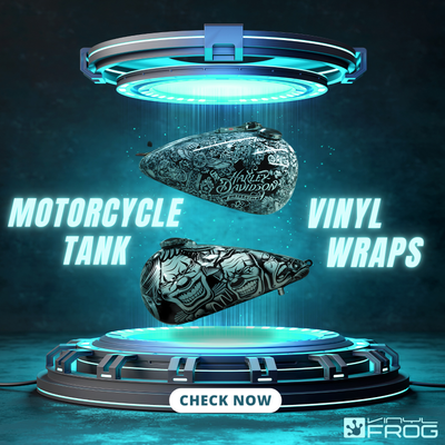 Motorcycle Tank Vinyl Wraps