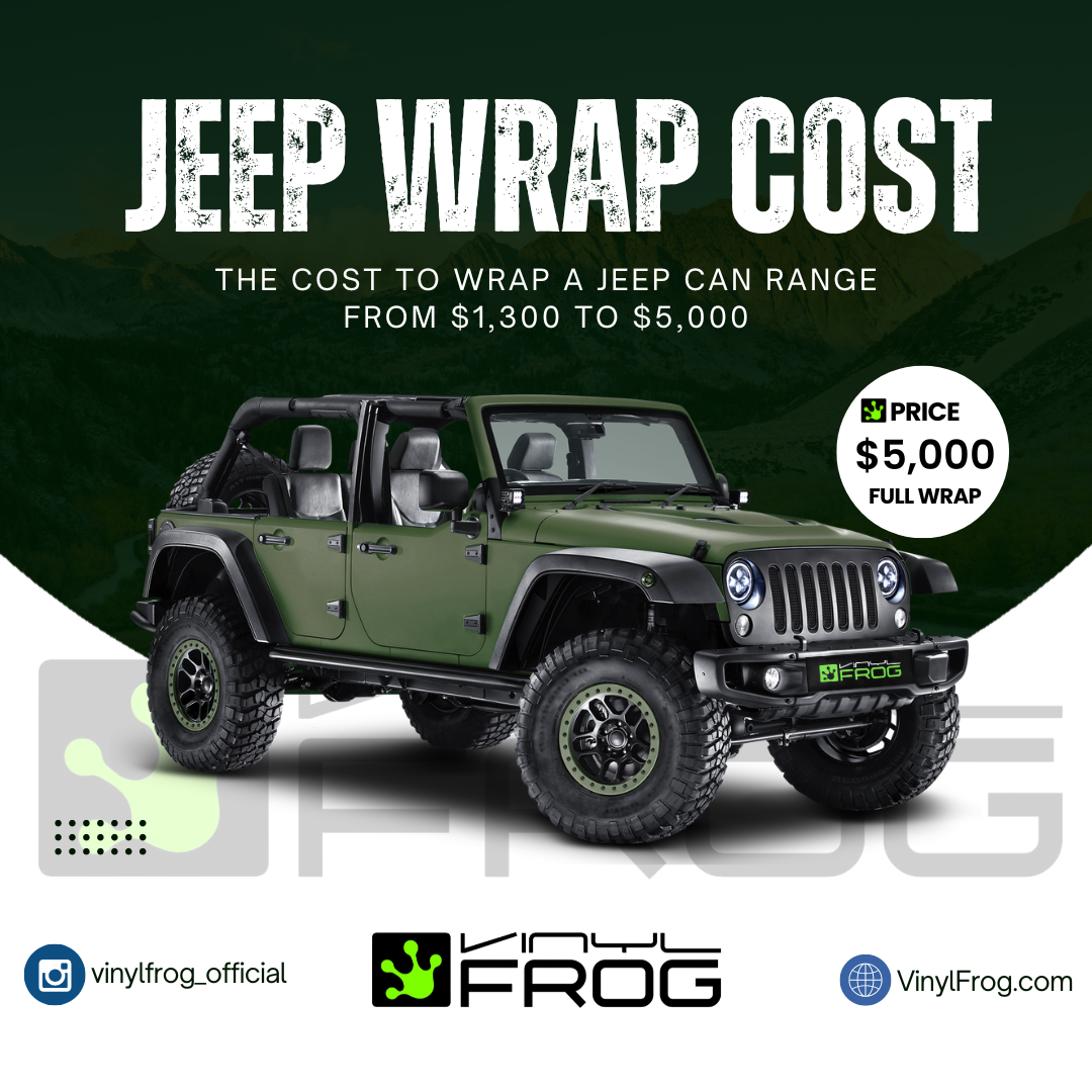 How Much Does It Cost To Wrap A Jeep?