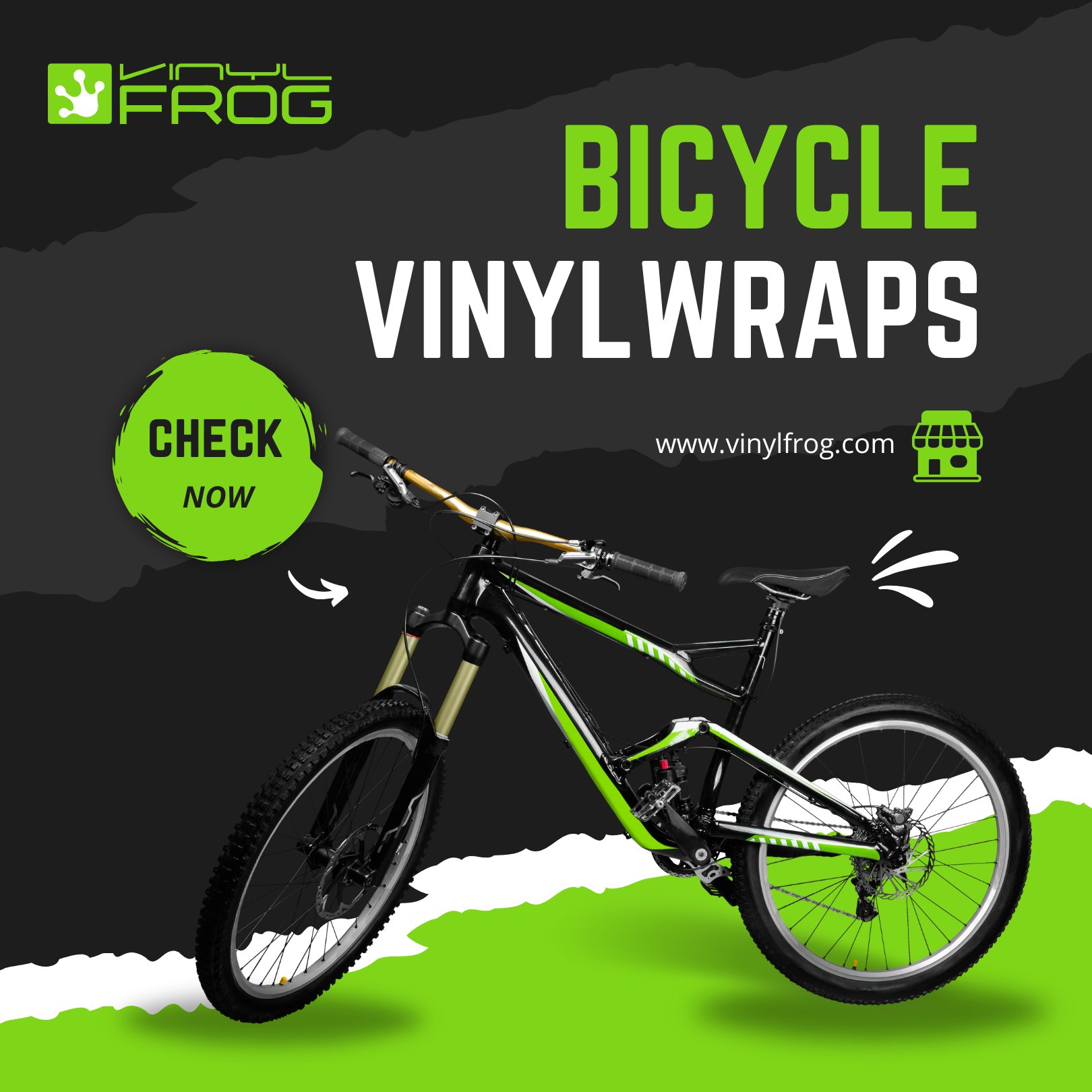 Bicycle Vinyl Wraps 
