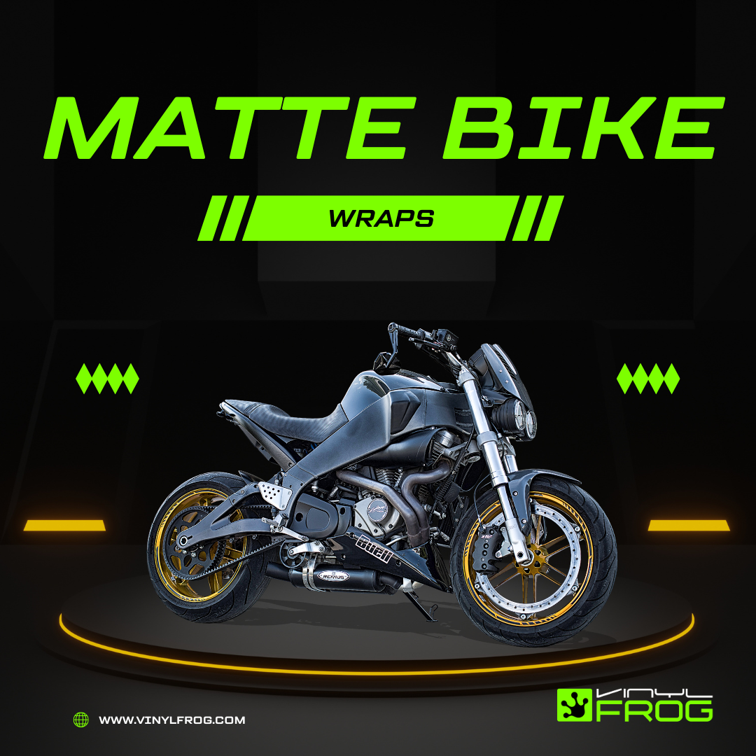 Matte Bike Wrap – vinylfrog