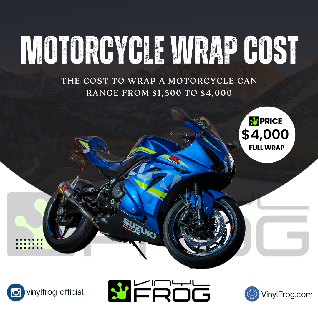 How Much Does It Cost To Wrap A Motorcycle? 