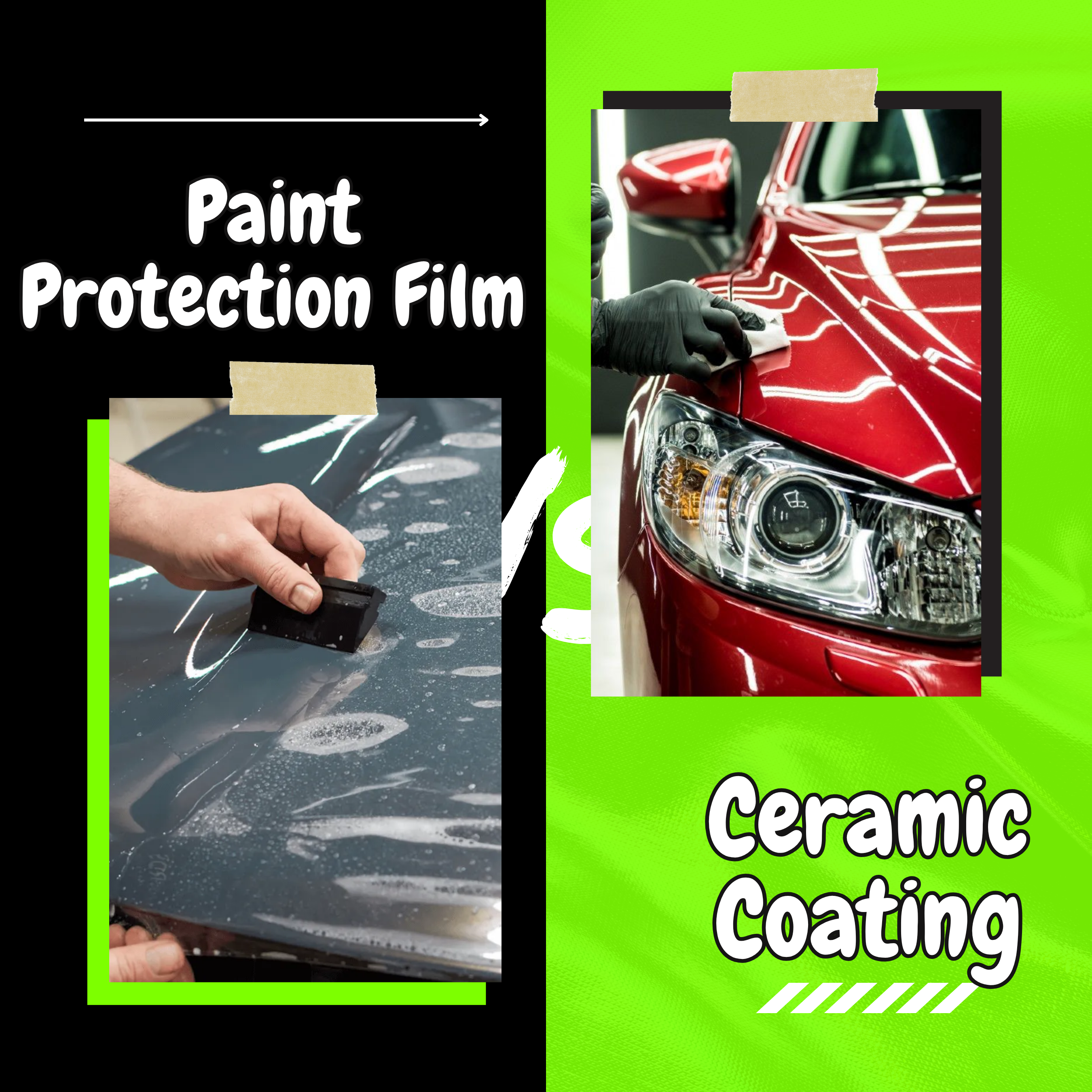 Ceramic Coating VS PPF