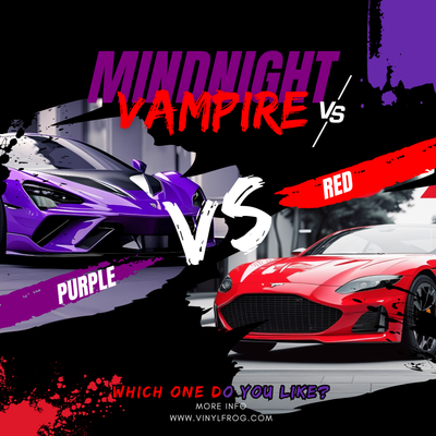 Midnight Purple vs Vampire Red