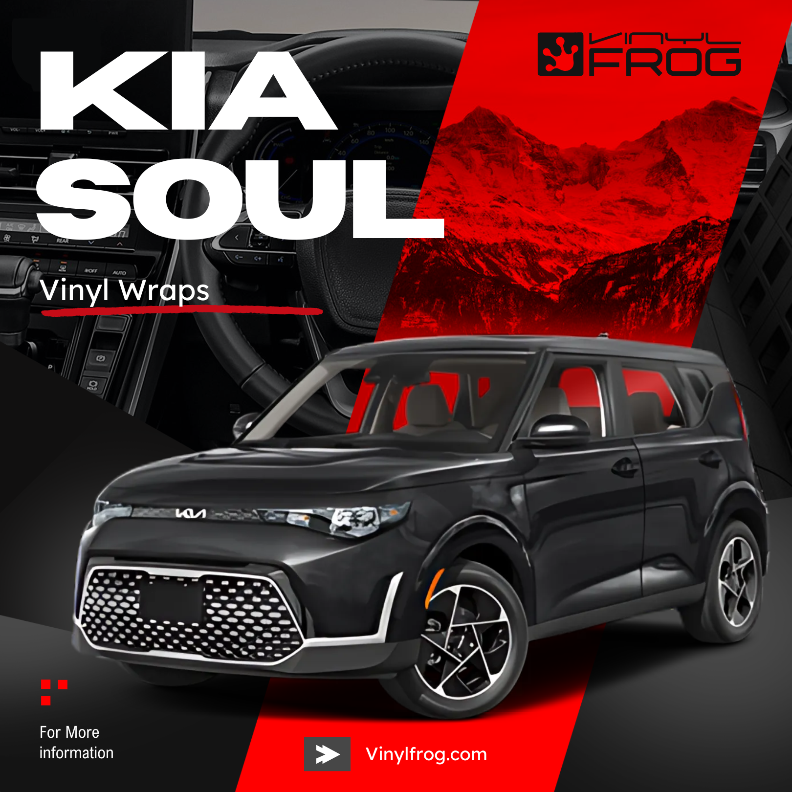 KIA Soul Vinyl Wraps