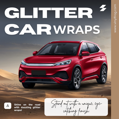Glitter Vinyl Car Wrap