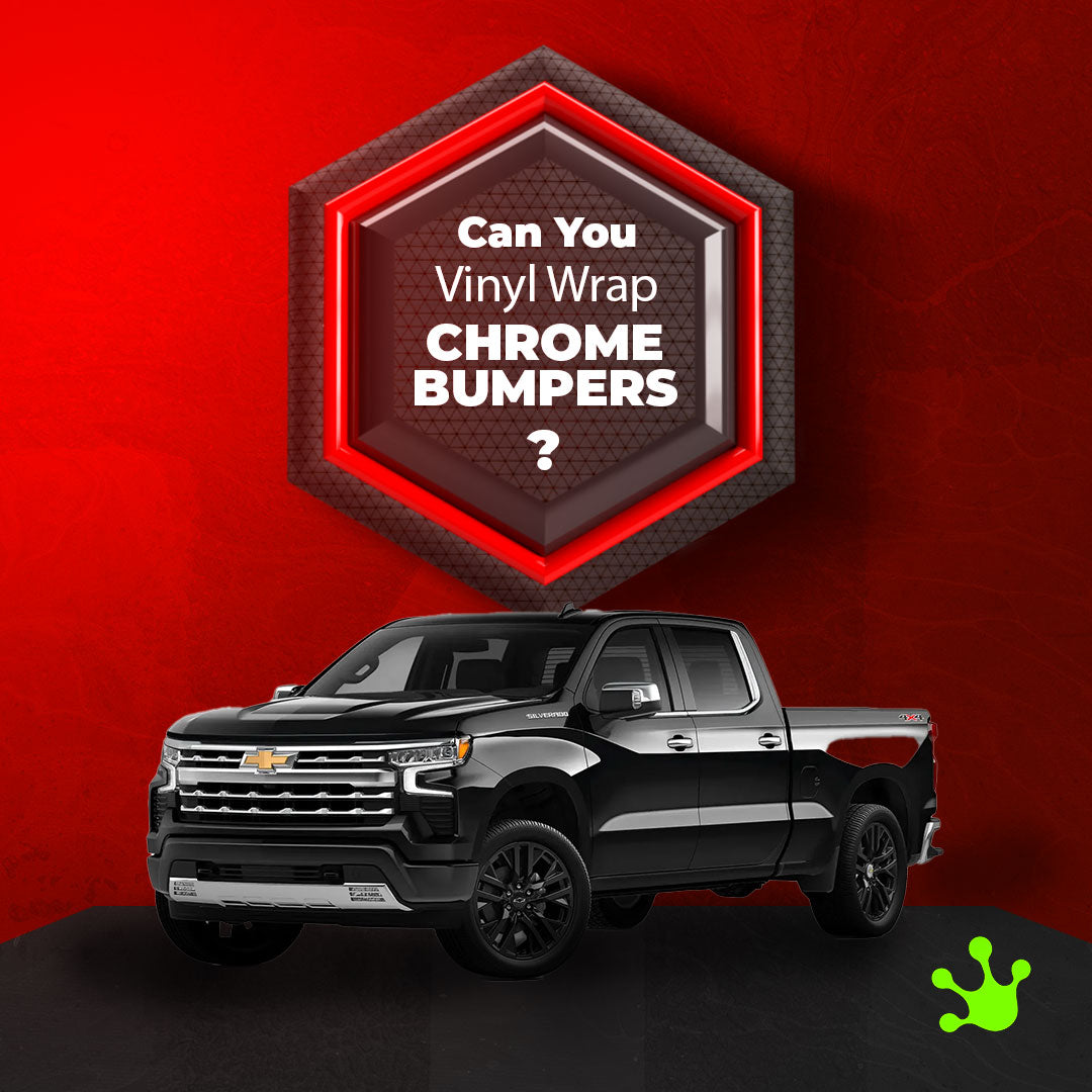 Can You Vinyl Wrap Chrome Bumpers