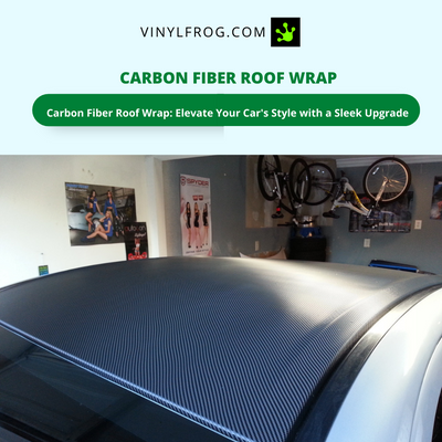 Carbon Fiber Roof Wrap