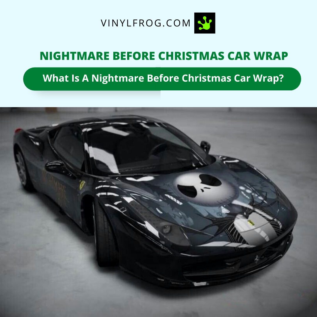 Nightmare Before Christmas Car Wrap