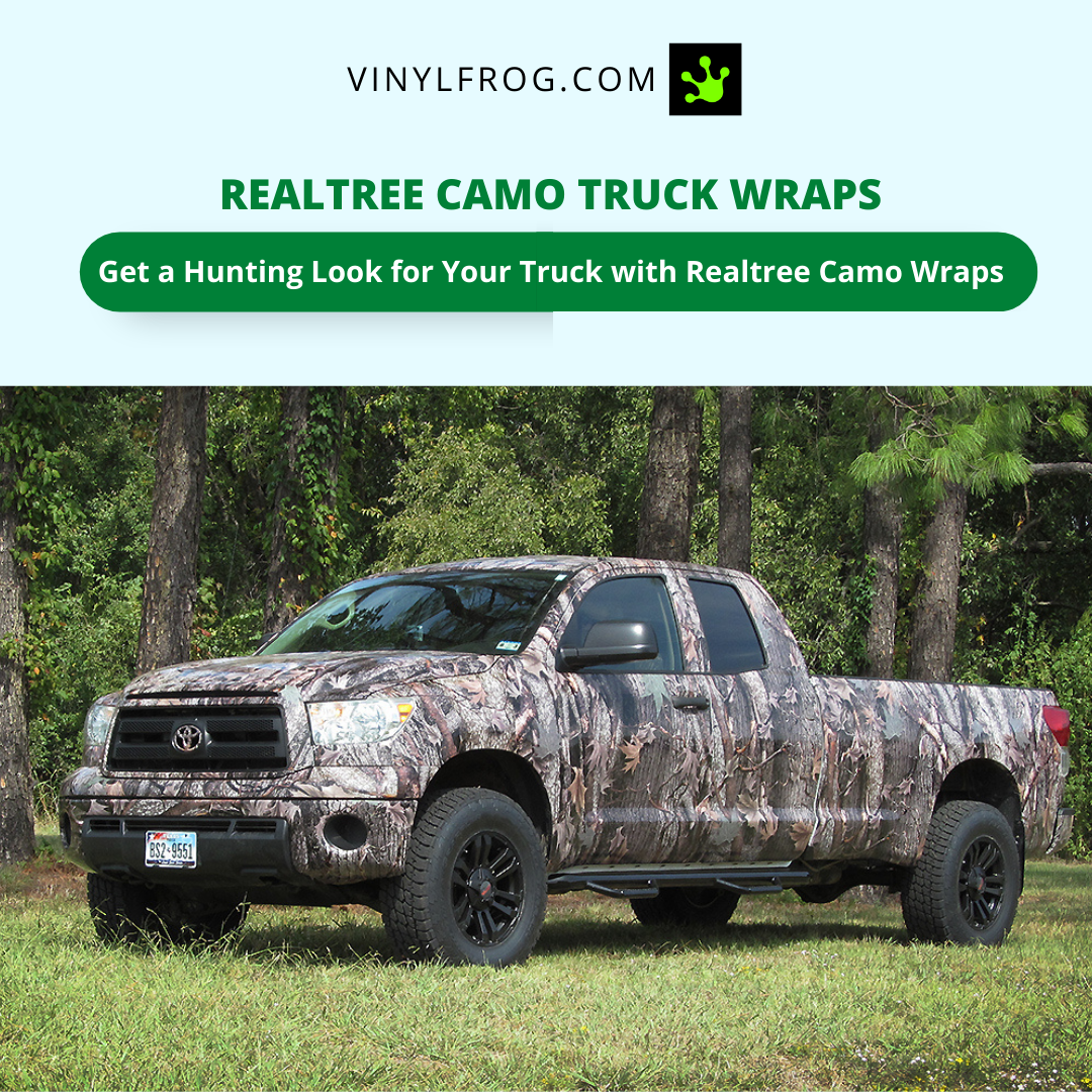 Realtree Camo Truck Wraps