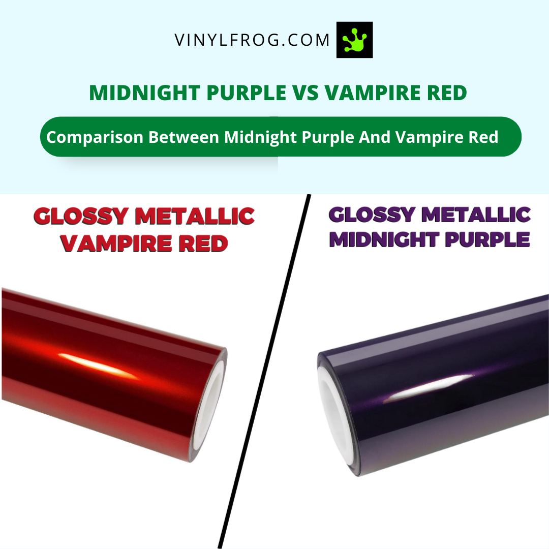 Midnight Purple vs Vampire Red