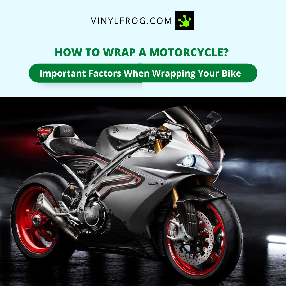 How To Wrap A Motorcycle