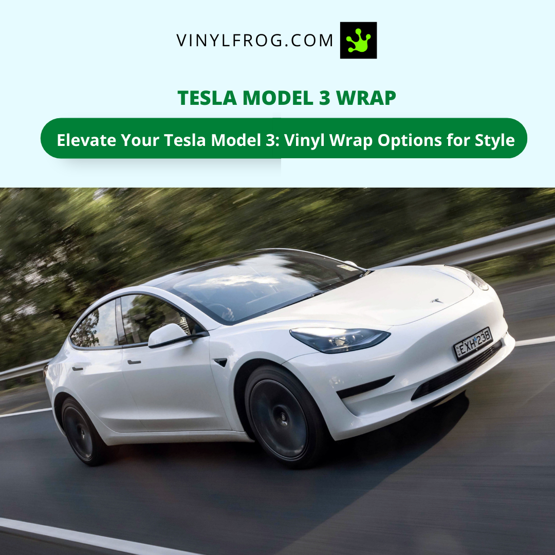 Tesla Model 3 Wrap