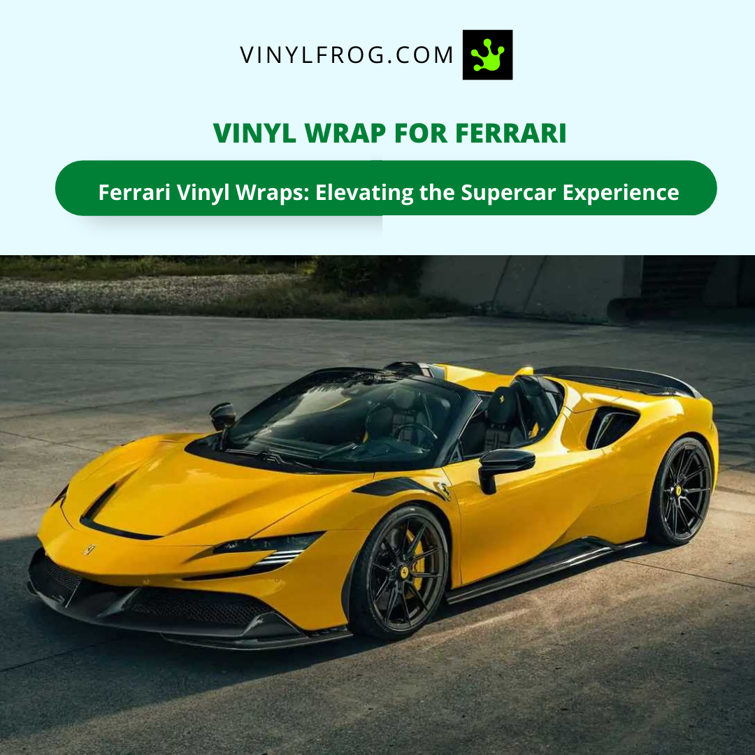 Vinyl Wrap For Ferrari