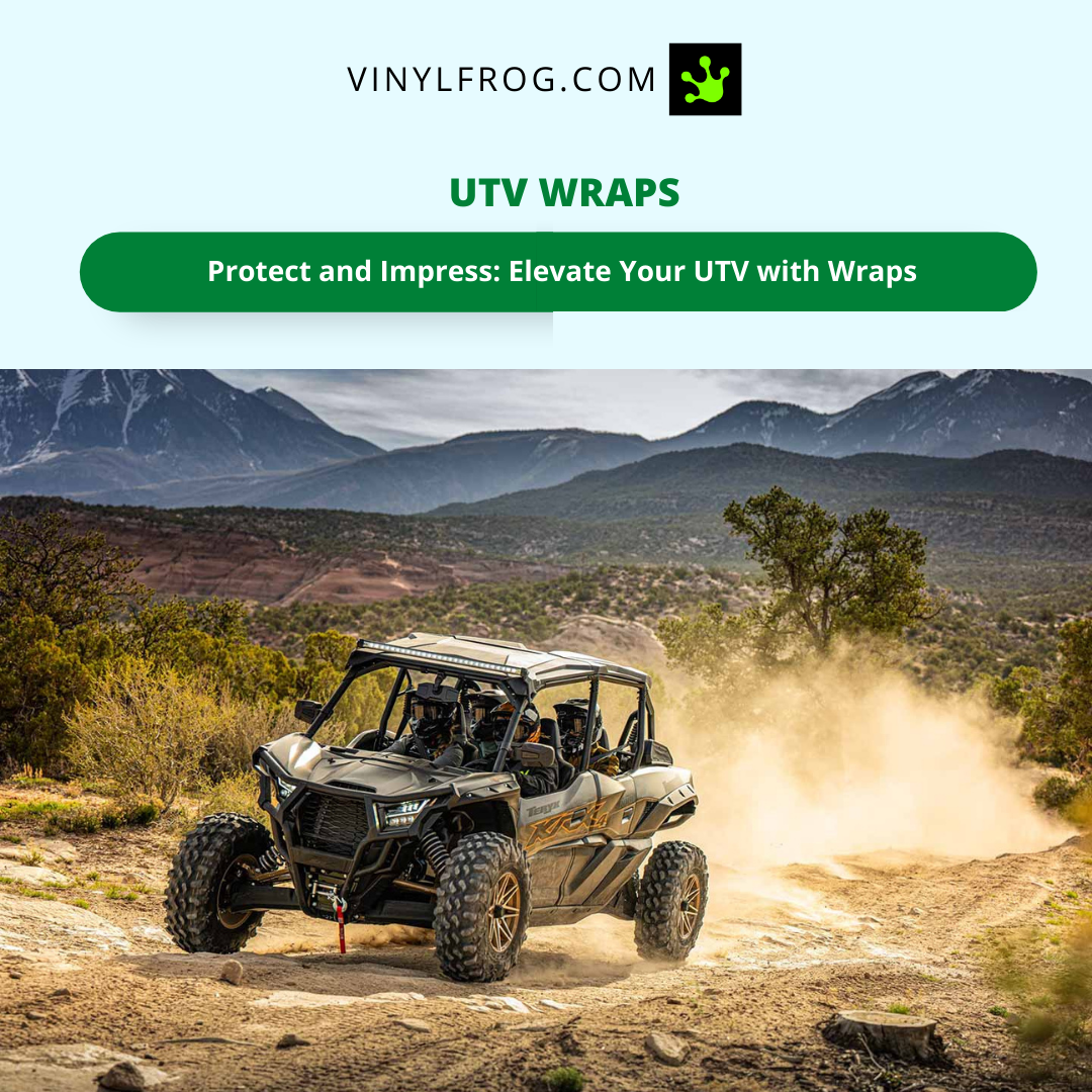 UTV Wraps - Available In All Colors 