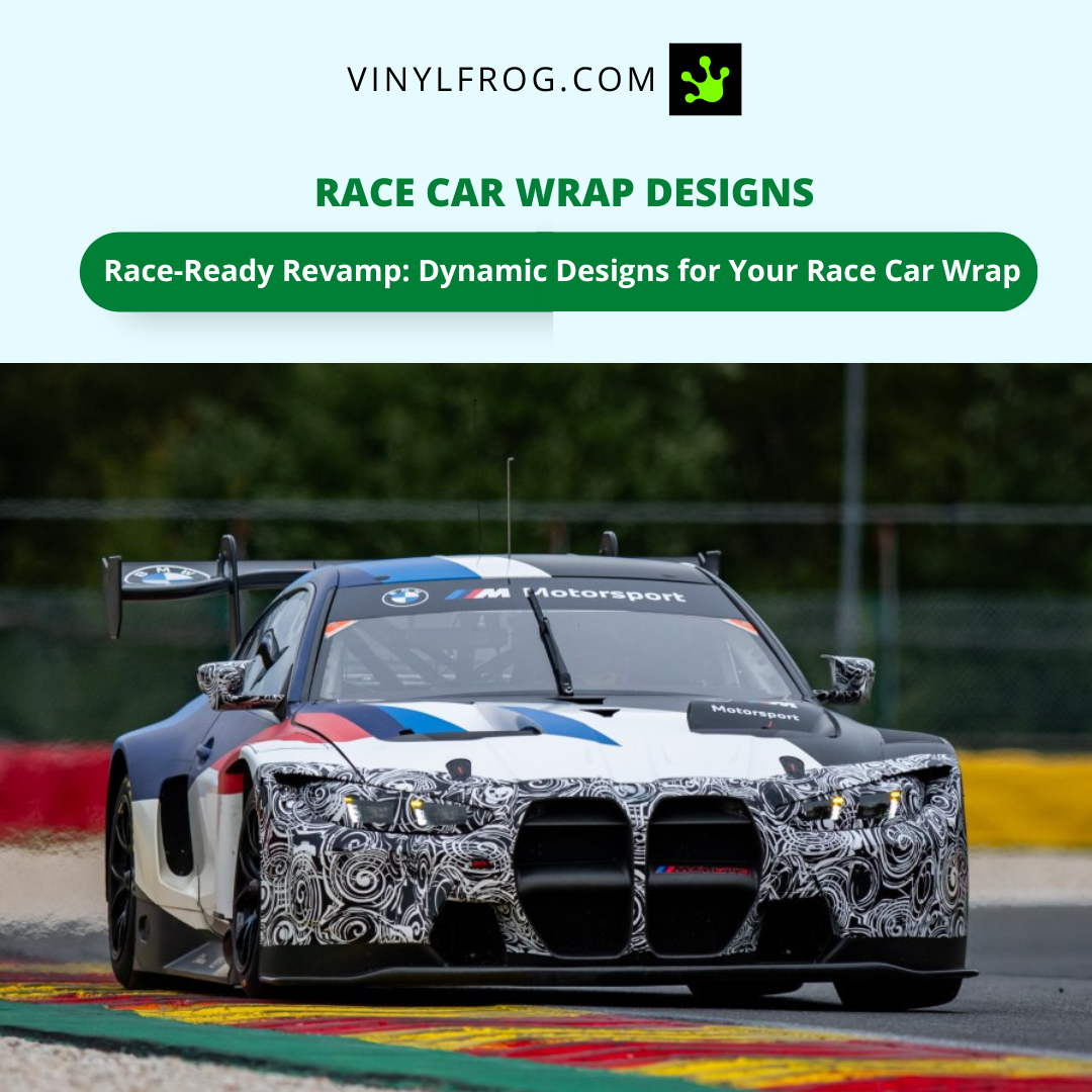 Race Car Wrap Designs