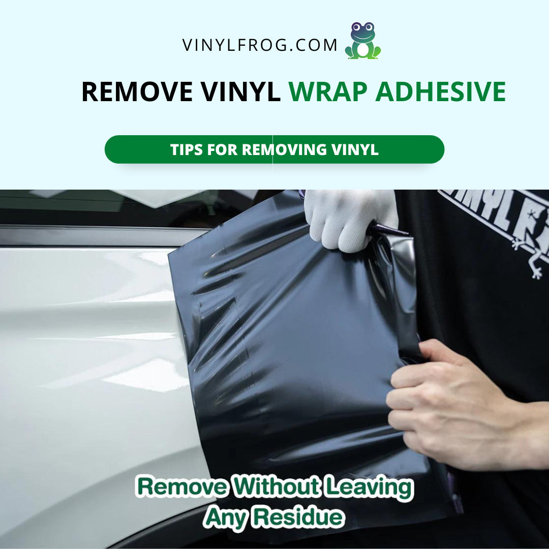How to Remove Vinyl Wrap Adhesive