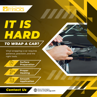 Is It Hard To Wrap a Car?