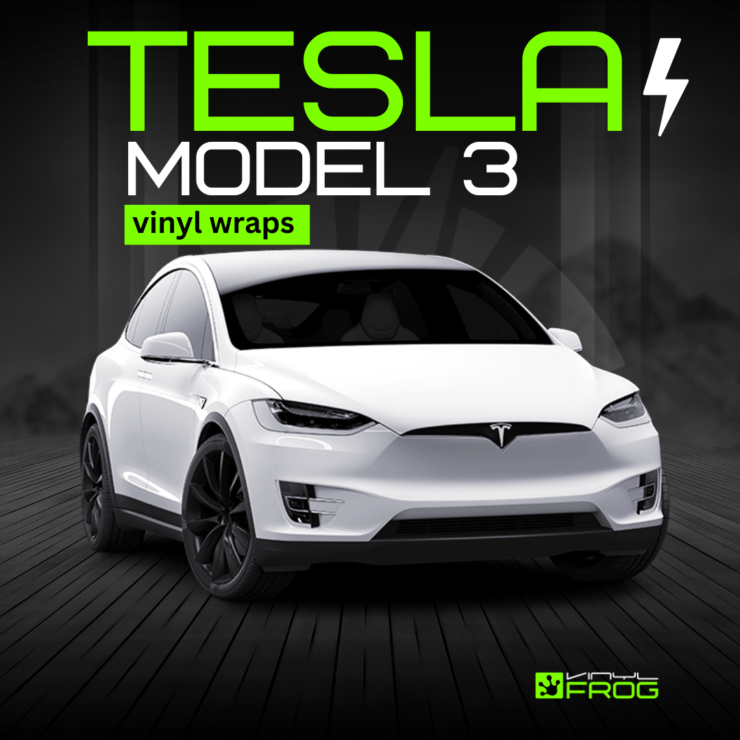 Tesla Model 3 Vinyl Wraps