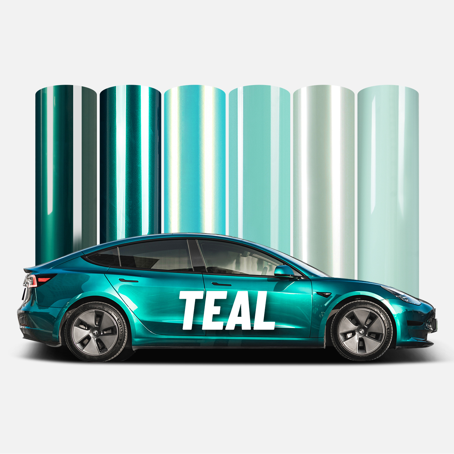 Teal Vinyl Wraps - For All Vehicles
