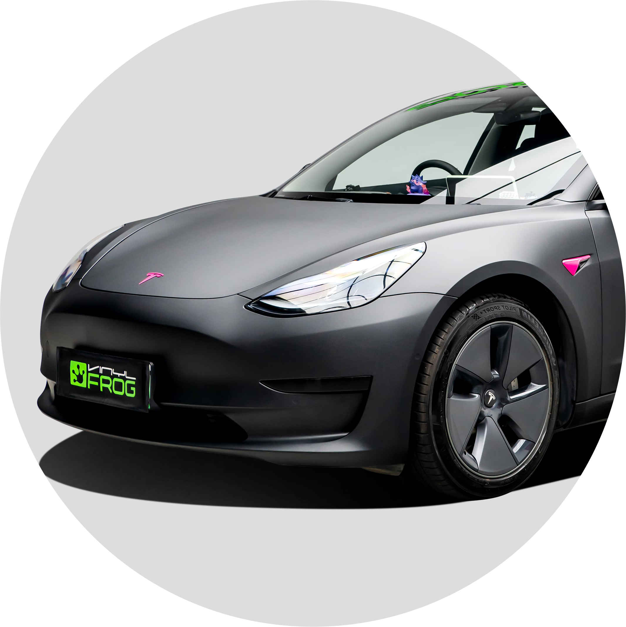 Matte vinyl wrap is the new cool look. It offers an appearance that makes your vehicle pop because it is rare.