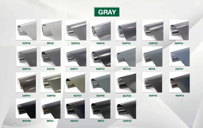 Gray & Silver Vinyl Wraps - For All Vehicles