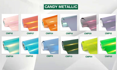 Candy Metallic Vinyl Wraps