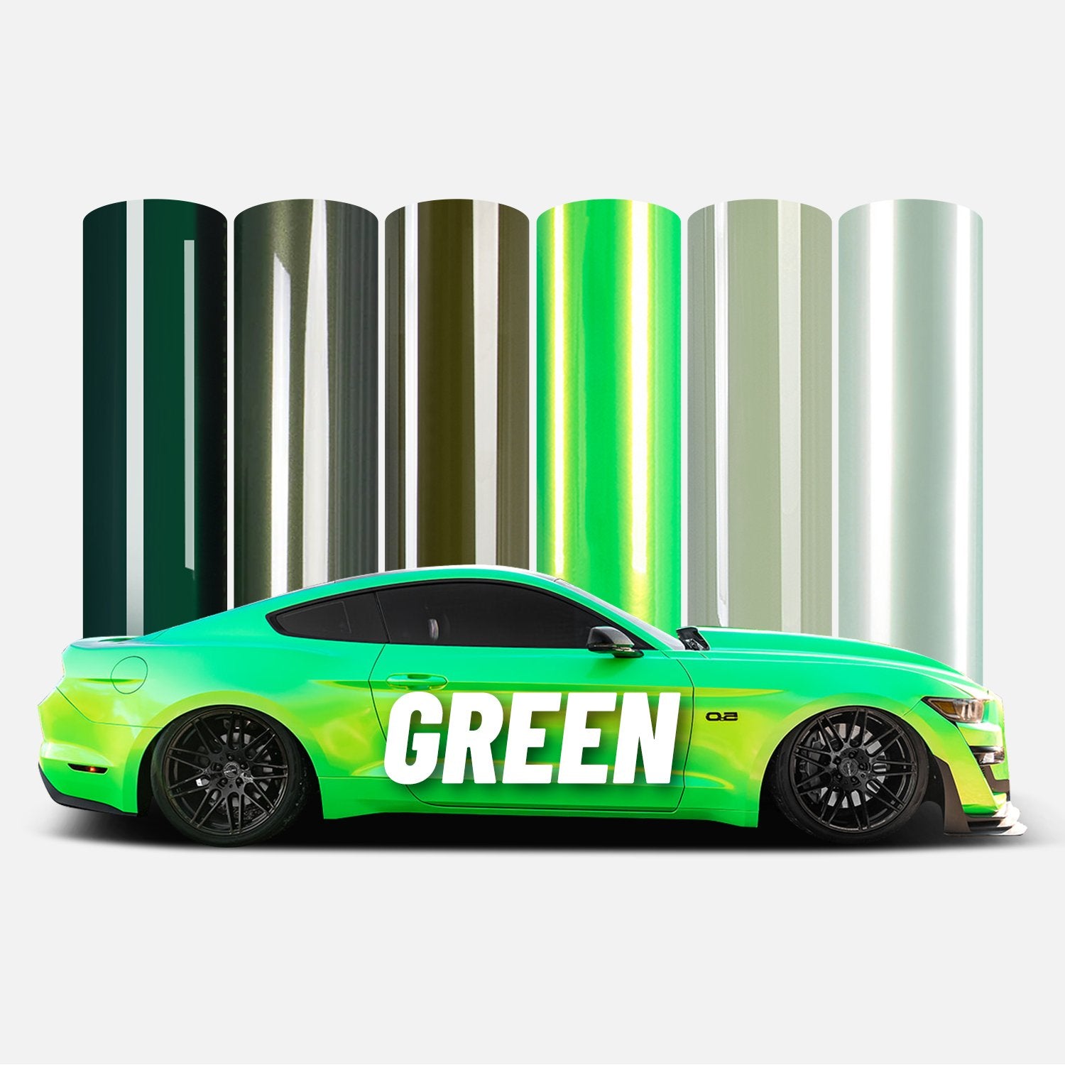 Green Vinyl Wraps For All Vehicles
