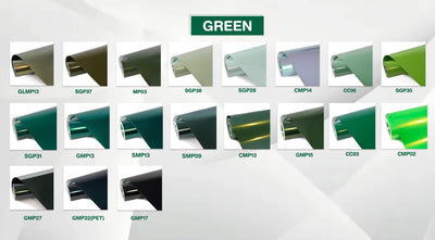 Green Vinyl Wraps For All Vehicles
