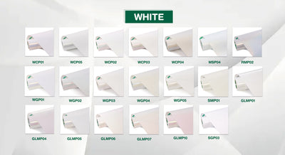 White Vinyl Wraps - For All Vehicles