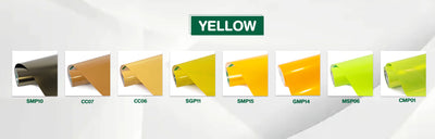 Yellow & Orange Vinyl Wraps - For All Vehicle